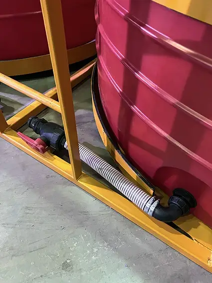 Кассета с емкостями 9000 л (2х4500 л) мет.краны