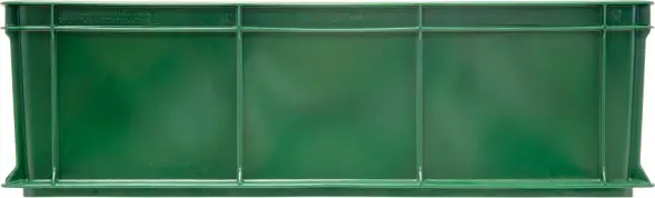 Ящик пластиковый сплошной, 600x400x180 мм, 35 л, синий [706.03.01]