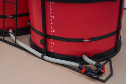 Комплект ПОЛНОГО слива с кранами G2 на две емкости TRF