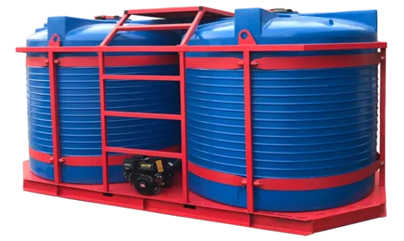 Каркас двойной для транспортировки, растворных узлов, агротехники на 10000 литров