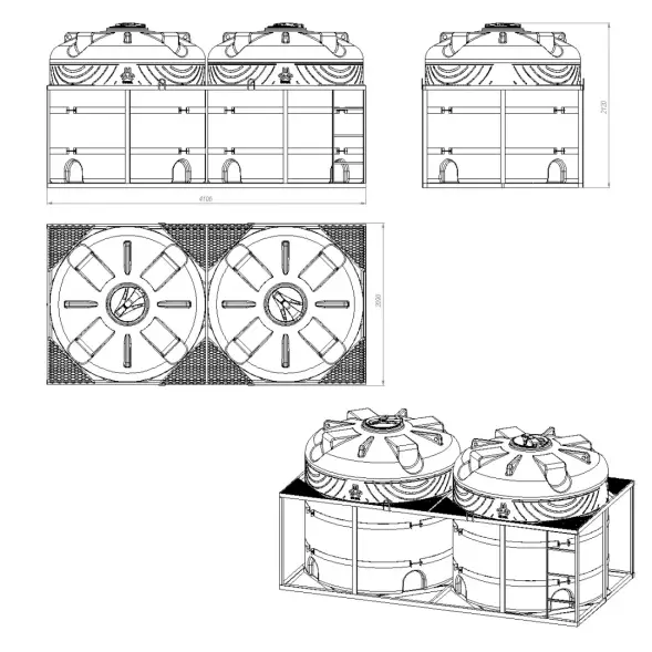 Кассета 11м3 TR для КАС/ЖКУ