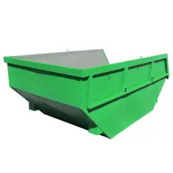 Металлический бункер 8 м3 открытый (4-4 мм) Зеленый