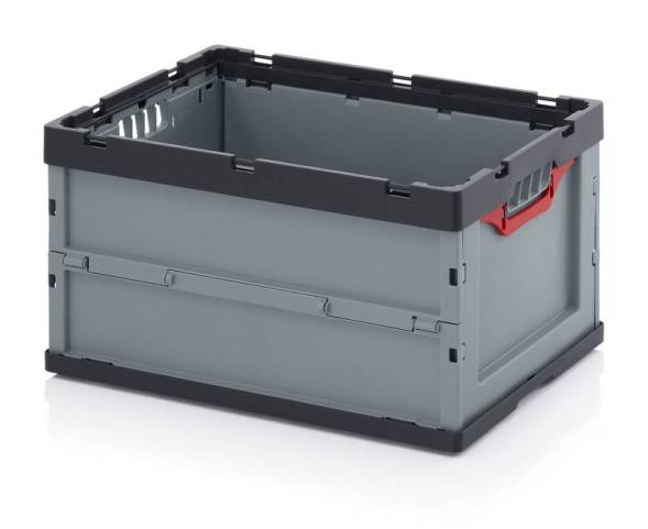Ящик пластиковый складной без крышки AUER FB 64/32, 600x400x320 мм, серый [FB 64/32]