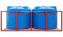 Каркас двойной для транспортировки, растворных узлов, агротехники на 10000 литров