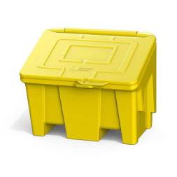 Ящик для соли, реагентов 160 литров, желтый