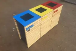 Урна для раздельного сбора мусора «Алвариум» 2 секции