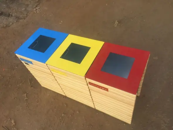 Урна для раздельного сбора мусора «Алвариум» 2 секции