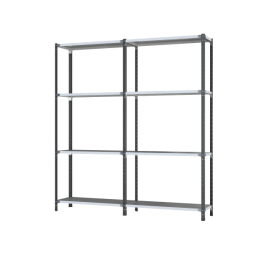 Антистатический стеллаж СТ-012 (2000x2000x400) прямые полки [13864]