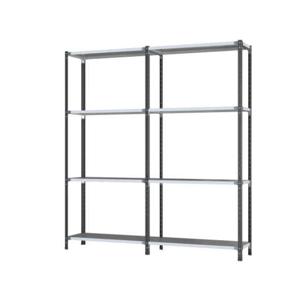 Антистатический стеллаж СТ-012 (2000x2000x400) прямые полки [13864]