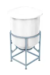 Бункер 1000 л в обрешетке