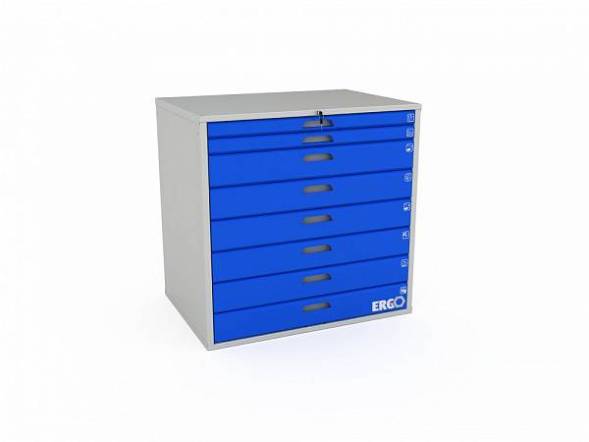 Тумба инструментальная ДВК ERGO XL 08