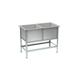 Ванна моечна 2 мойки 870x1210x630 [16765]