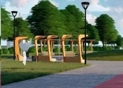 Скамья - качели тип 2