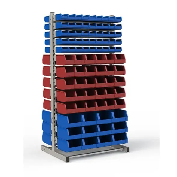 Стеллаж двусторонний №144 (1835х950х760)