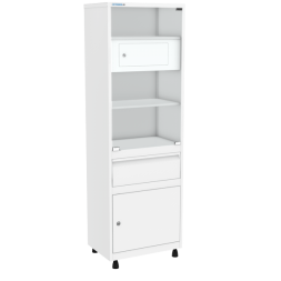 Шкаф медицинский для процедурного кабинета ШМС-1-Т-Р-1 [10867]