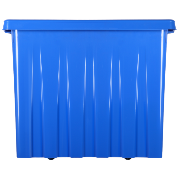 Контейнер с крышкой и клипсами Rox Box Original, 50 л, 500x390x400 мм, синий [050-00.06]