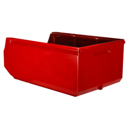 Складской лоток для метизов, мелочей и деталей Logic Store®, 500х300х200 мм, красный [12.406]