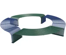 Скамейка стальная вокруг дерева «Раструм»