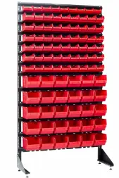 Стеллаж с пластиковыми ящиками 1801-1/6/5 K