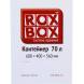 Контейнер с крышкой и клипсами Rox Box Original, 70 л, 580x390x360 мм, прозрачный [070-00.07]