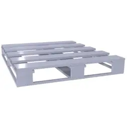 Металлический поддон ПДМ-04 1200x1000x155 мм Серый