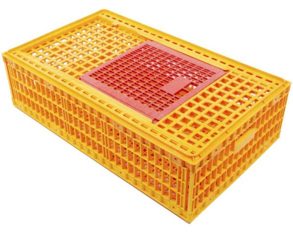 Пластиковый Ящик 970х570х270 для перевозки птицы (несушек и бройлеров)