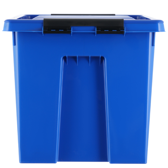 Контейнер с крышкой и клипсами Rox Box Original, 70 л, 580x390x360 мм, синий [070-00.06]