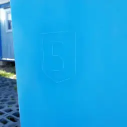 Емкость T 5000л под плотность до 1.5 г/см3 синяя