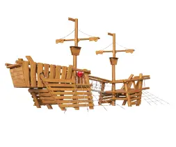 Игровой комплекс ARTWOOD «Корабль Виктория» с мачтами