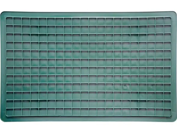 Ящик пластиковый сплошной, 740x465x145 мм, 39 л, зеленый [404-Т-2]