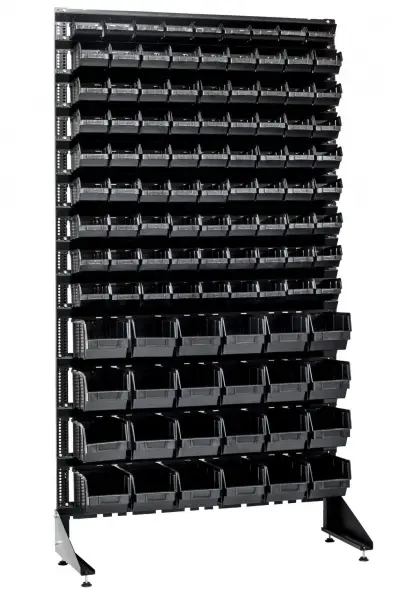 Стеллаж с пластиковыми ящиками 1801-1/8/4 CH