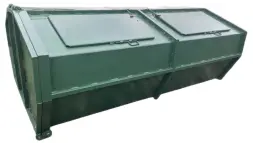 Контейнер/пухто для мусора 6 м³ Коричневый