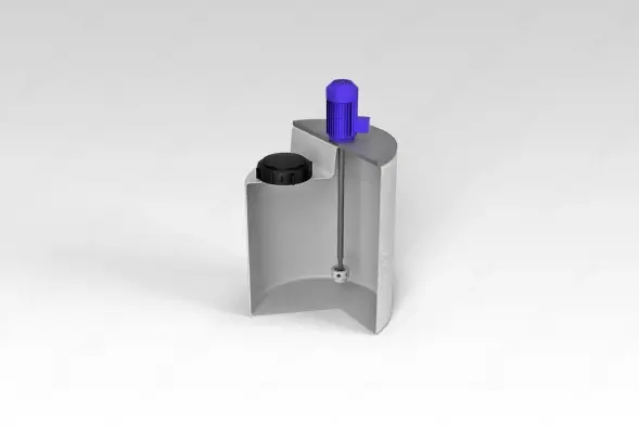 Емкость дозировочная 60 с турбинной мешалкой