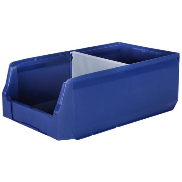 Складской лоток для метизов, мелочей и деталей Logic Store®, 400х225х150 мм, синий [12.414]