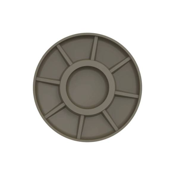 Крышка колодца "Rostok" пластиковая коричневый