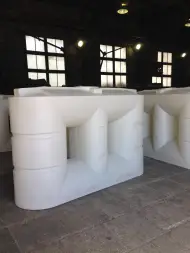 Прямоугольный бак для воды 1000 л