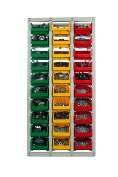 Стеллаж с направляющими стационарный Стелла-техник CP-3 , 1 основная и 2 дополнительные