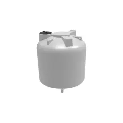 Емкость ЦКТ 5000 л с патрубком 110мм под плотность до 1,5 г/см³ белая