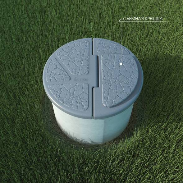 Крышка колодца Rostok складная