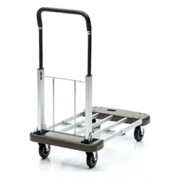 Складная платформенная тележка трансформер Стелла-техник КТ-2140 Alu платформенная, алюминий, металл