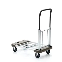 Складная платформенная тележка трансформер Стелла-техник КТ-2140 Alu платформенная, алюминий, металл