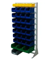 Стойка с пластиковыми ящиками Стелла-техник А1-01-07-01