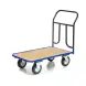 Тележка платформенная Стелла-техник КПТ-500-150-И, с фанерой, 600х1000мм