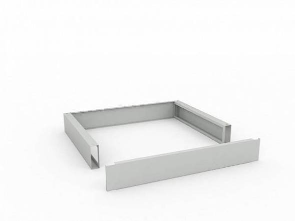 Цоколь со съемным фризом 100 мм ДВК ERGO ХМ