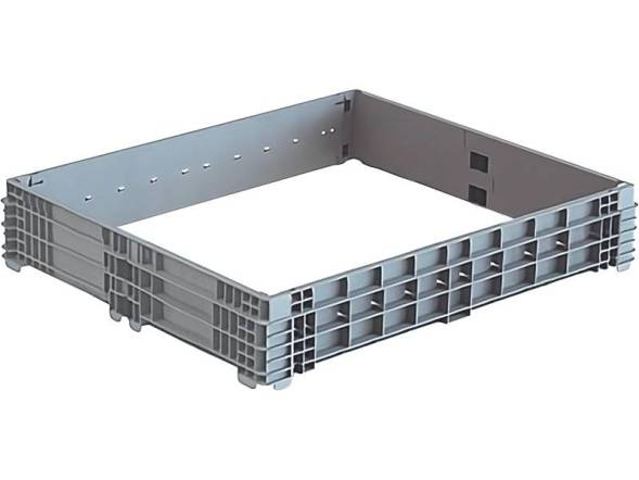 Складная паллетная рама, 1200х1000х200 мм, серый [СПР 1210]