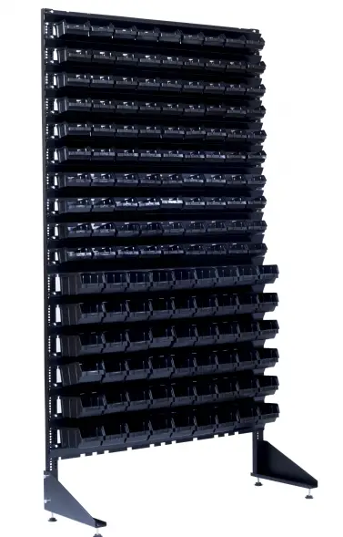 Стеллаж с пластиковыми ящиками 1801-10/6/0 CH