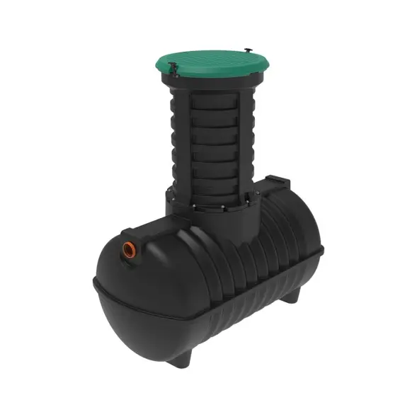 Емкость подземная Rostok G 1800 с горловиной 1000 мм с входом 110