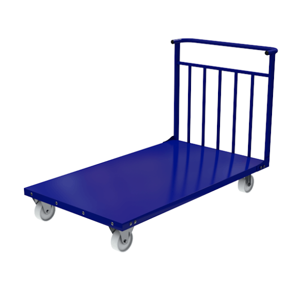 Платформенная тележка для склада большегрузная ТПУ 7 1400x800x740 [16578]