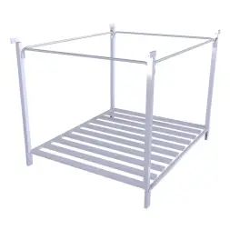 Поддон стоечный 4СО-840х1240 1240x840x970 мм Серый