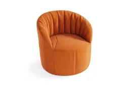 Бескаркасное кресло Шелл Ламбре велюр